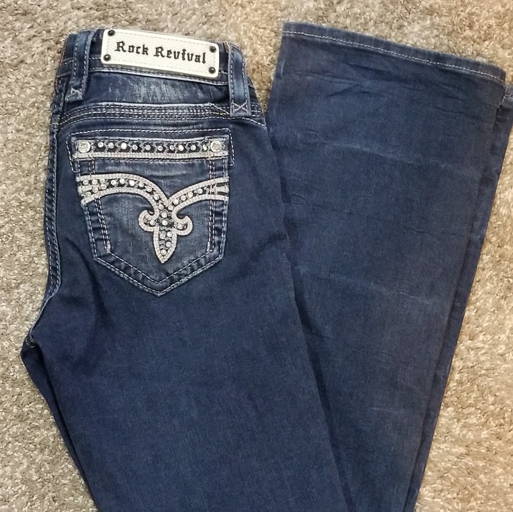 Rock Revival Jean's stretch boot cut size 26L